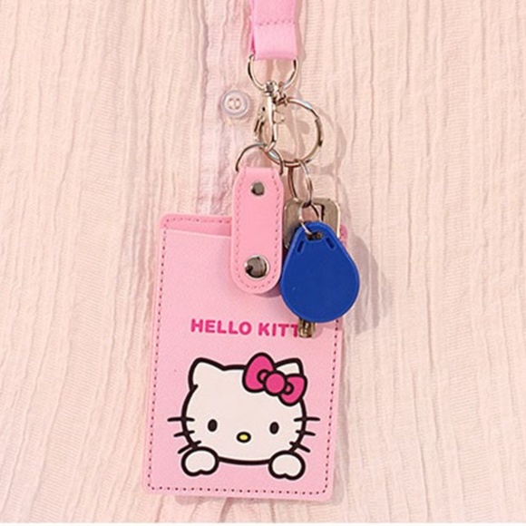 Hello Kitty Lanyard ID Card Holder - Picture 2 of 4